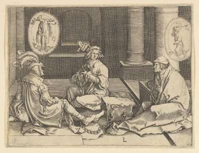 Joseph in Prison kopi, 1600-tallet. av Unbekannt