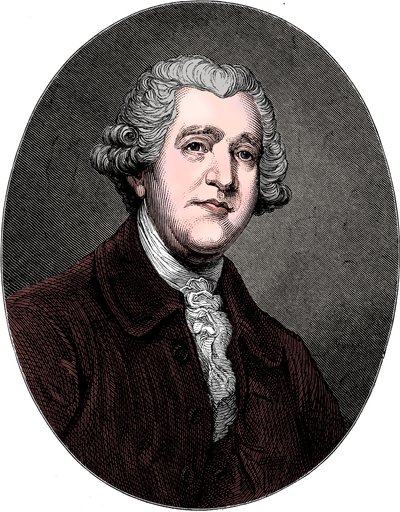 Josiah Wedgwood, engelsk industrimann og keramiker fra 1700-tallet, ca 1880. av Unbekannt