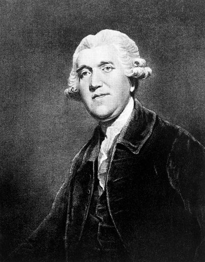 Josiah Wedgwood, engelsk keramiker, ca 1770 av Unbekannt