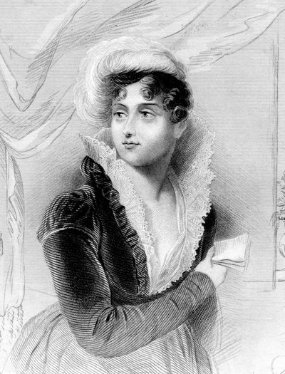 Josephine de Beauharnais, første kone til Napoleon Bonaparte, og keiserinne av Frankrike, 1800-tallet av Unbekannt