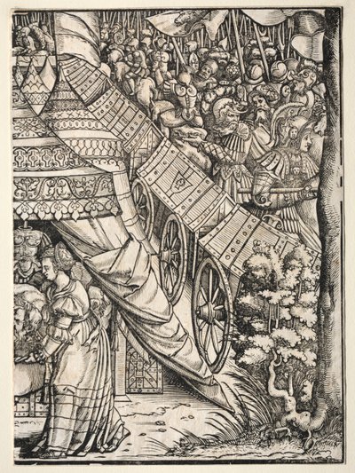 Judith med Holifernes overhode, 1500-tallet. av Unbekannt