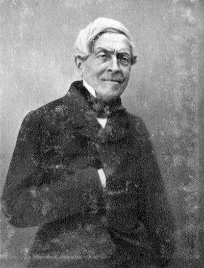 Jules Michelet , fransk historiker, c1860-1874 av Unbekannt