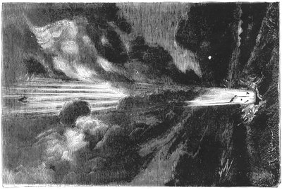 Jules Verne 1828-1905, Fra jorden til månen, 1865 av Unbekannt