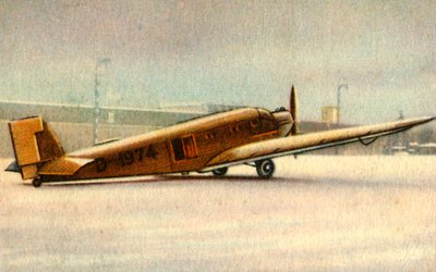 Junkers Ju 52-fly, 1932. av Unbekannt