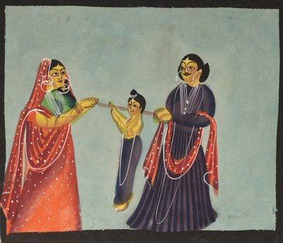Kalighat-maleri, 1800-tallet. av Unbekannt