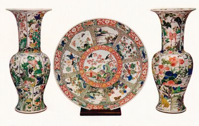 Kangxi Kang-his period porselen, 1925 av Unbekannt