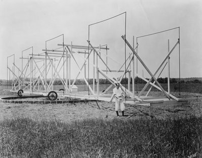 Karl Guthe Jansky , amerikansk fysiker og radioingeniør, c1940 av Unbekannt