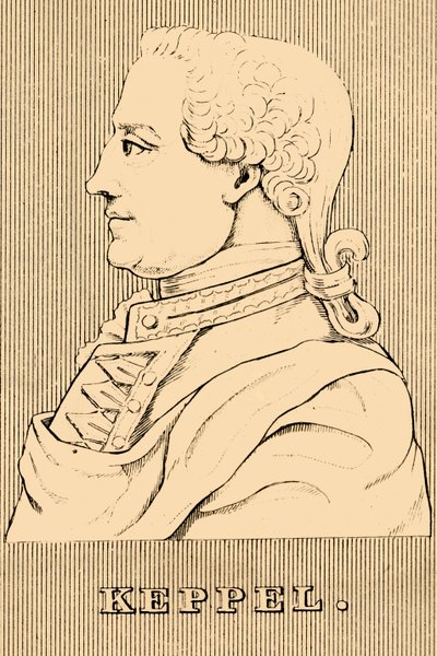 Keppel, 1725-1786, 1830. av Unbekannt