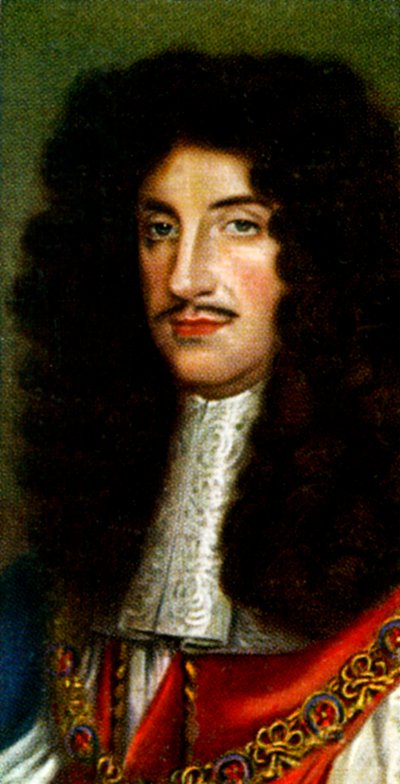 Kong Charles II av Unbekannt