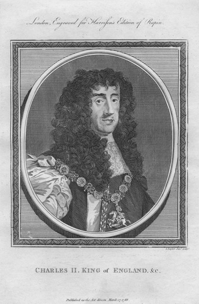 Kong Charles II, 1788. av Unbekannt