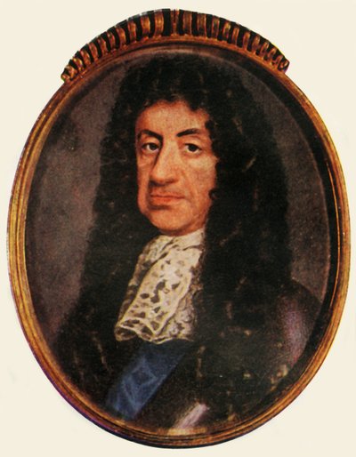 Kong Charles II, ca 1680, 1947. av Unbekannt