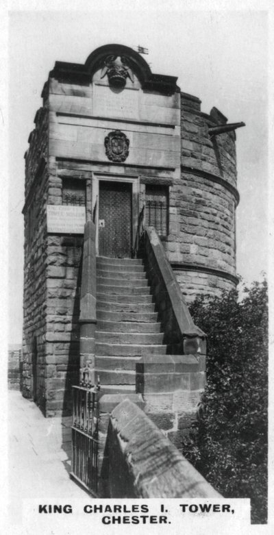 King Charles I Tower, Chester, ca 1920-tallet av Unbekannt