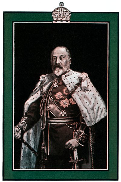 Kong Edvard VII 1841-1910, 1902-1903 av Unbekannt