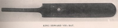 King Edward Weiss Cricket Bat, 1912 av Unbekannt