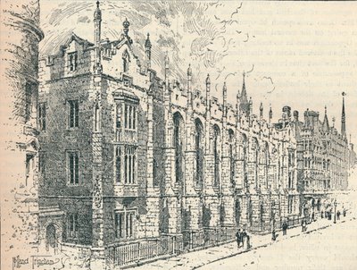 King Edward VI School, Birmingham, 1800-tallet 1906 av Unbekannt
