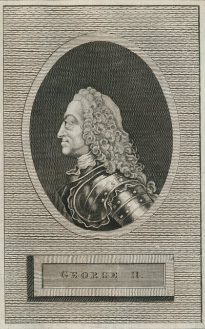 Kong George II, 1793 av Unbekannt
