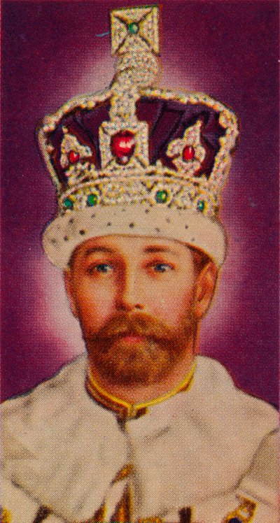 Kong George V ved hans kroning, 1911 1935 av Unbekannt