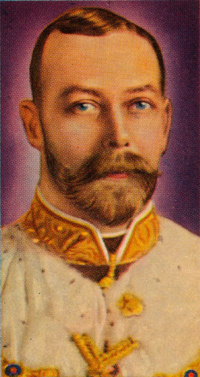 Kong George V ved sin første statsåpning av parlamentet, 1911 1935 av Unbekannt