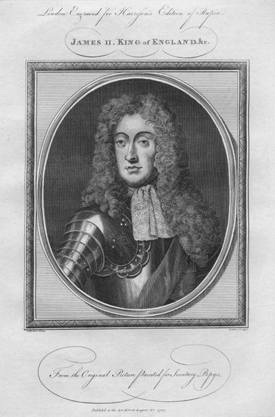 King James II, 1787. av Unbekannt