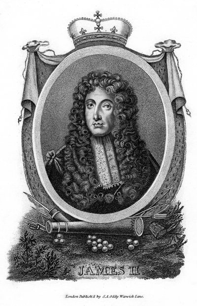 Kong James II av England av Unbekannt