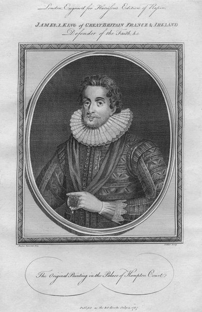 King James I, 1787. av Unbekannt