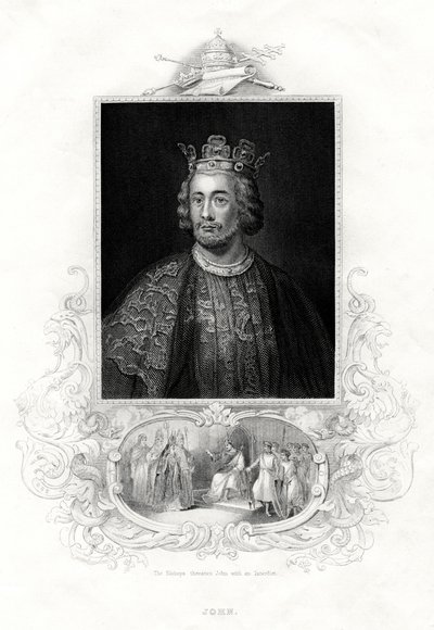 Kong John av England, 1860 av Unbekannt
