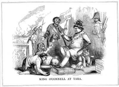 Kong OConnell i Tara, 1843 av Unbekannt