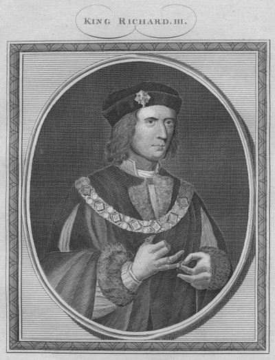 Kong Richard III, 1786. av Unbekannt