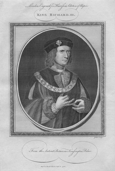 Kong Richard III, 1786. av Unbekannt