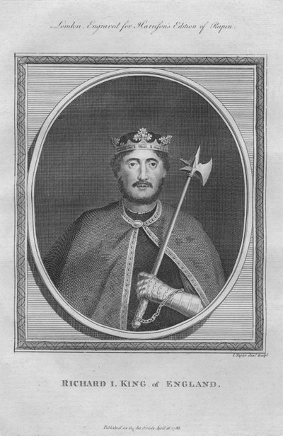 Kong Richard I, 1788. av Unbekannt