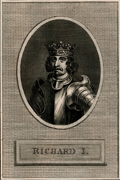 Kong Richard I, 1793 av Unbekannt