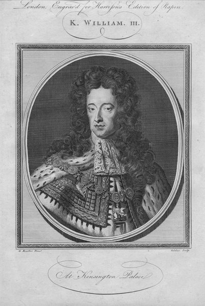 Kong Vilhelm III, 1784. av Unbekannt