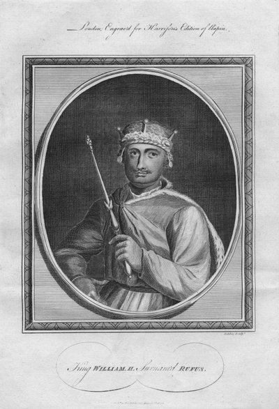 Kong William II William Rufus, 1786. av Unbekannt