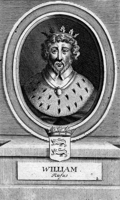 Kong William II av England av Unbekannt