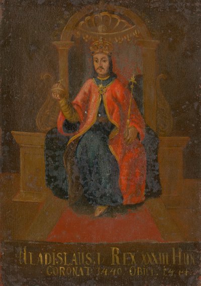 Kong Wladyslaw III av Polen, Ungarn og Kroatia 1424-1444, første halvdel av 1700-tallet. av Unbekannt