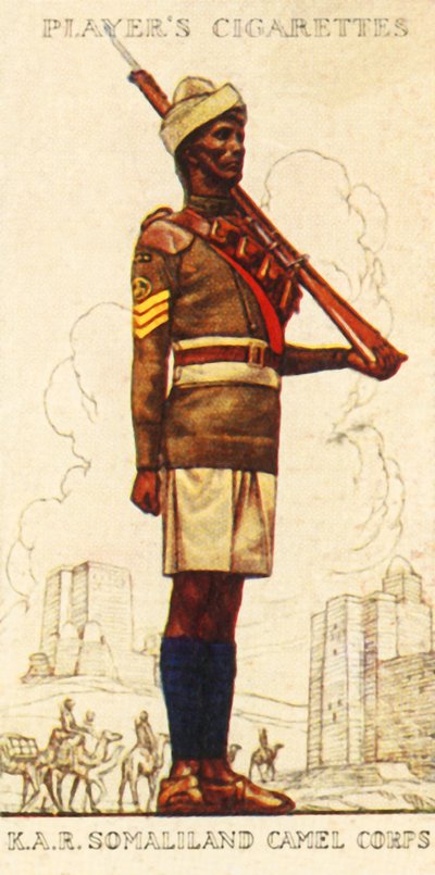 Kings African Rifles: Somaliland Camel Corps, 1936. av Unbekannt