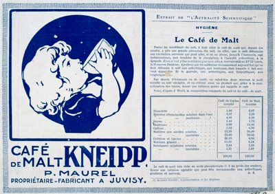 Kneipp Café de Malt, advertisment, 1915 av Unbekannt