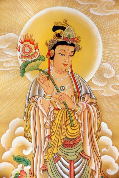 Kong Meng San Phor Kark See-klosteret. Bodhisattva, 20160819, Singapore, Singapore av Unbekannt