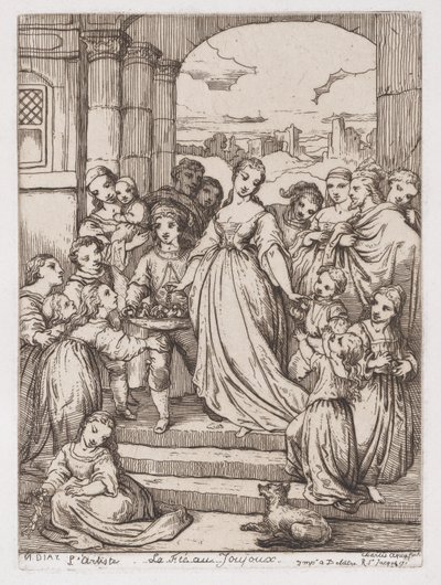 The Fairy at Toys, ca. 1830-76., ca. 1830-76. av Unbekannt