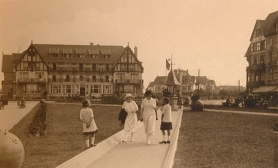 Albert Square, ca 1900. av Unbekannt
