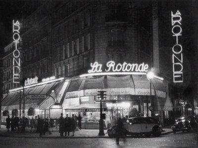 Rotundaen, Boulevard du Montparnasse, 1939. av Unbekannt
