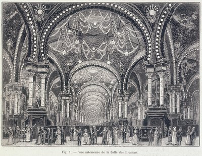 The Hall of Illusions, Paris, september 1900 av Unbekannt