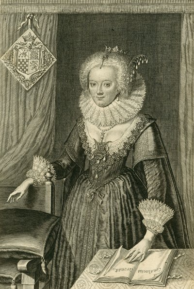 Lady Frances Stewart, hertuginne av Richmond og Lennox 1647-1702, ca 1663. av Unbekannt