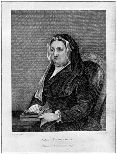 Lady Thornhill, 1799 av Unbekannt