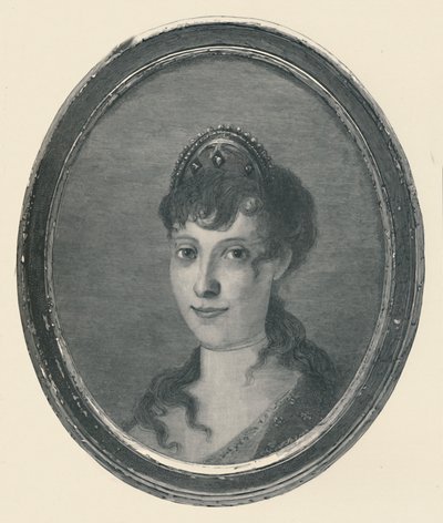 Laetitia Ramolino - kone til Carlo Buonaparte, mor til Napoleon Bonaparte, c1780, 1896. av Unbekannt