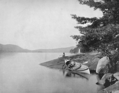 Lake George, 1800-tallet av Unbekannt