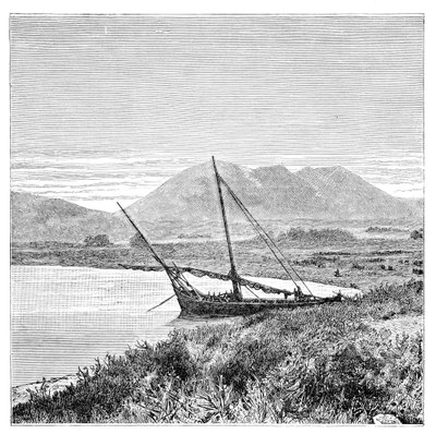 Lake Van, Tadwan Bay og Mount Nimrud, Tyrkia, 1895 av Unbekannt