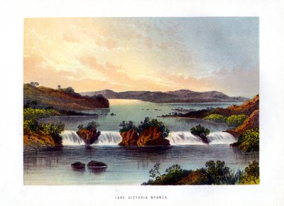 Victoria-sjøen Nyanza, ca 1840-1900 av Unbekannt