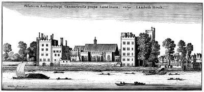 Lambeth Palace, London, 1647 1893 av Unbekannt