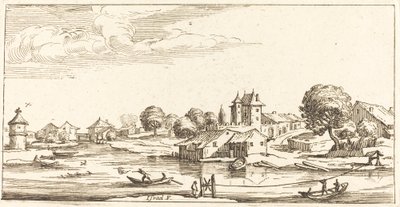 Landskap, i eller etter 1635. av Unbekannt
